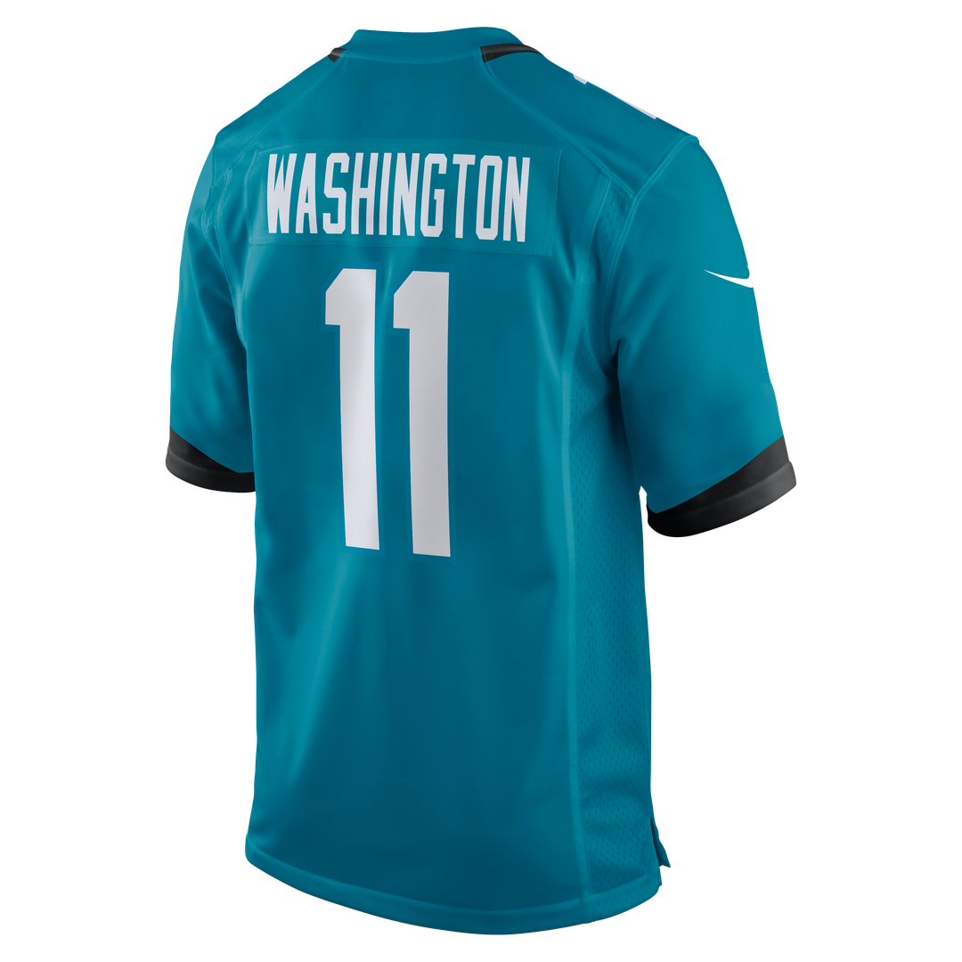 Jacksonville Jaguars Parker Washington Nike Team Game Jersey - Teal