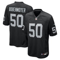 Las Vegas Raiders Jacob Bobenmoyer Nike Game Player Jersey - Black