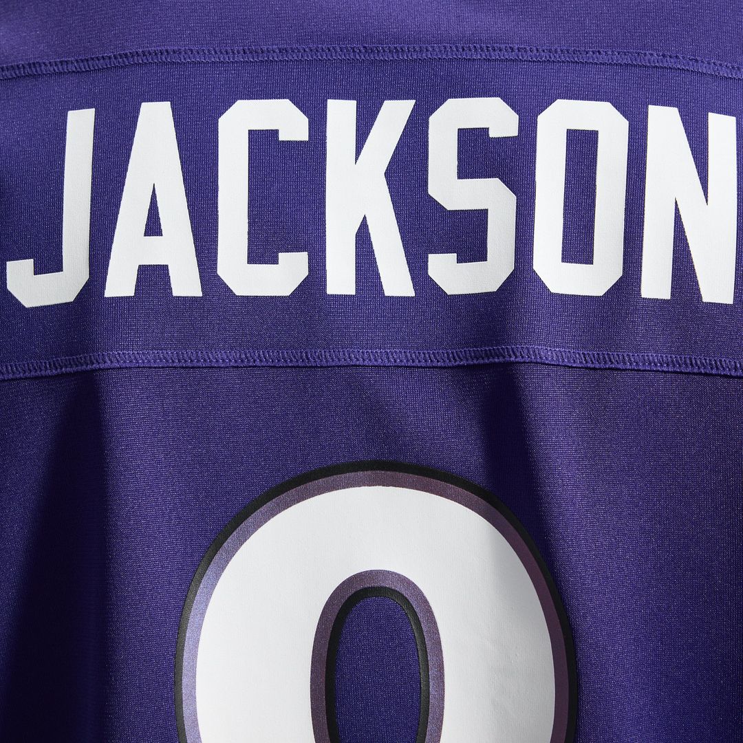 Baltimore Ravens Lamar Jackson Nike Team Game Jersey - Purple