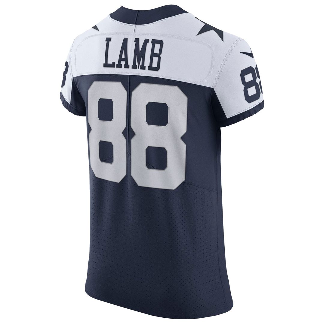 Dallas Cowboys CeeDee Lamb Nike Alternate Vapor Elite Jersey - Navy