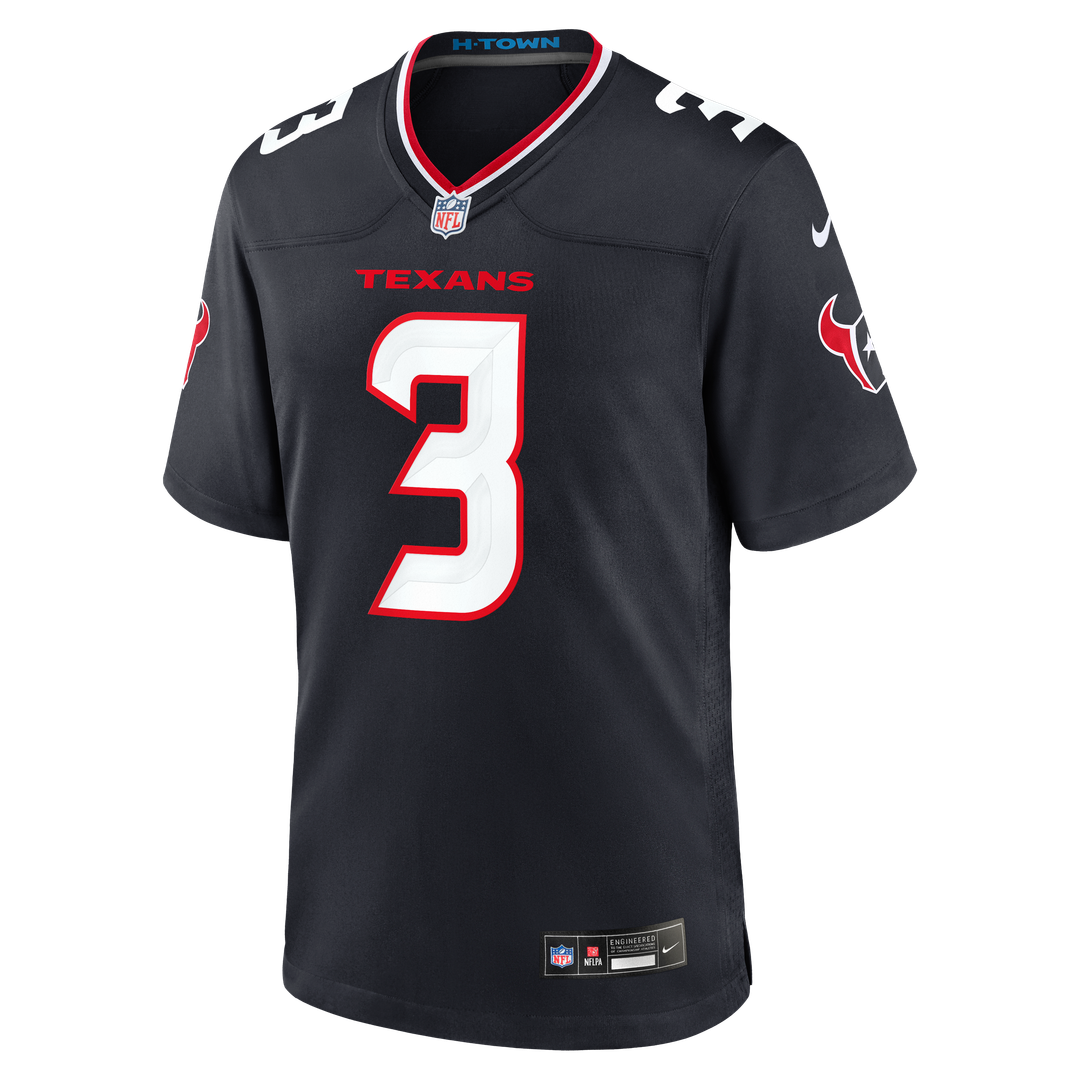 Houston Texans Kamari Lassiter Nike Team Game Jersey - Navy