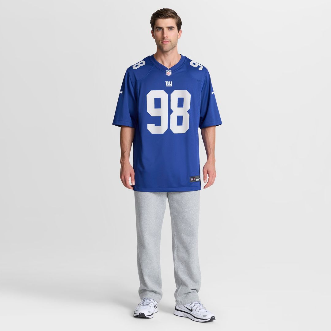 New York Giants D.J. Reader Nike Game Jersey - Royal