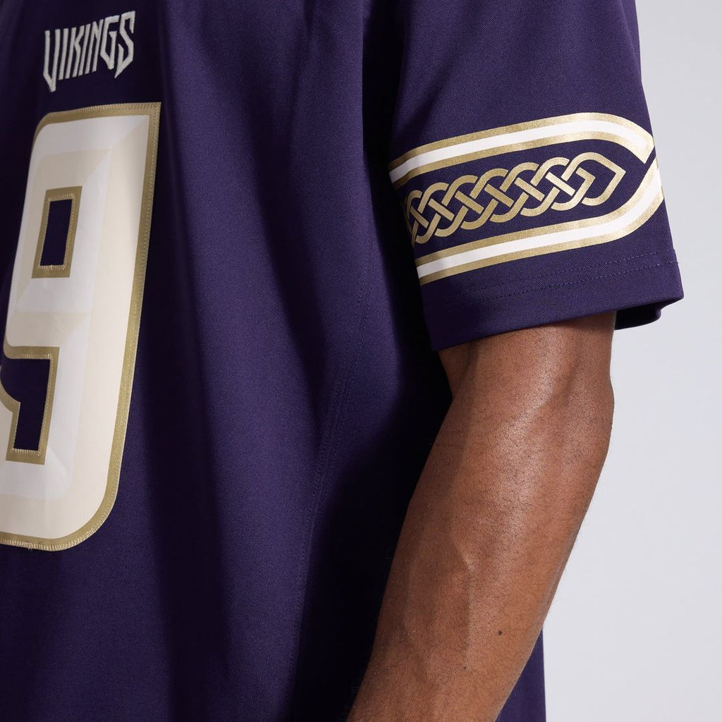 Minnesota Vikings J.J. McCarthy Nike 2026 Rivalries Collection Stitched Limited Jersey - Purple