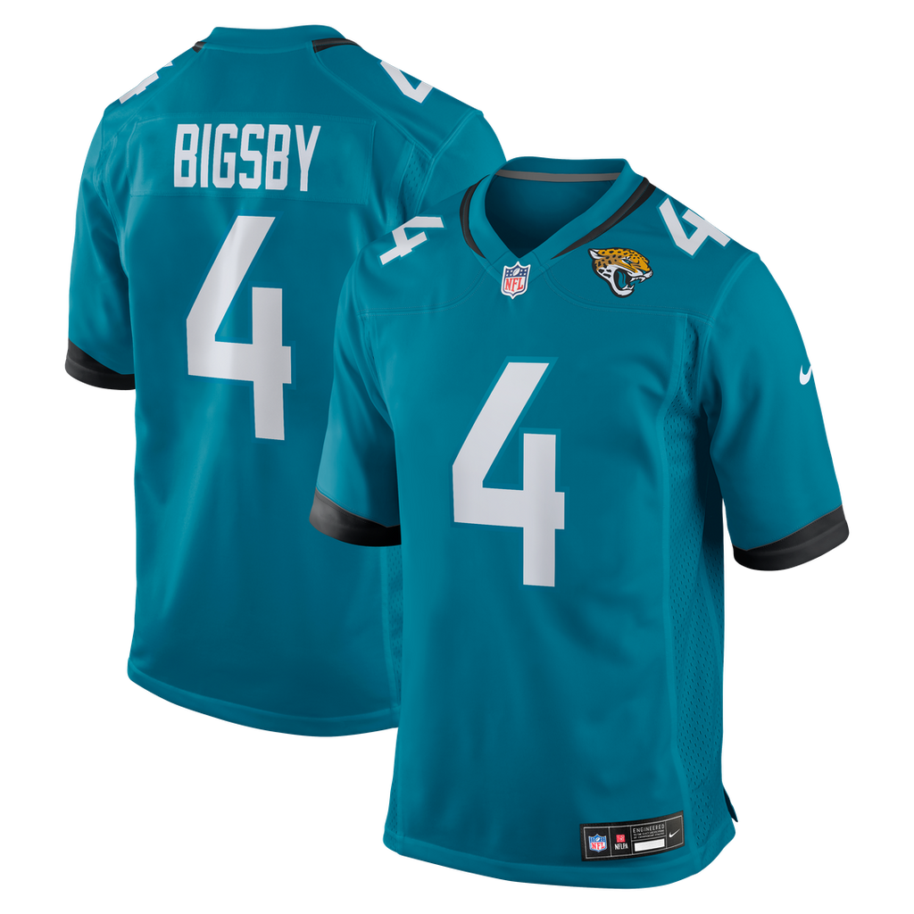 Jacksonville Jaguars Tank Bigsby Nike Game Jersey - Teal