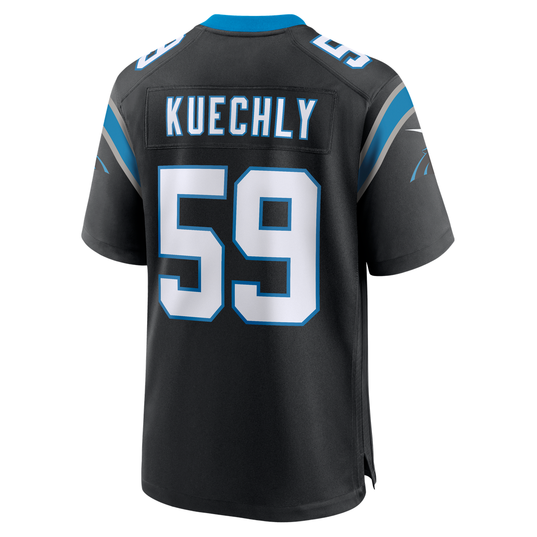Carolina Panthers Luke Kuechly Nike Team Game Jersey - Black