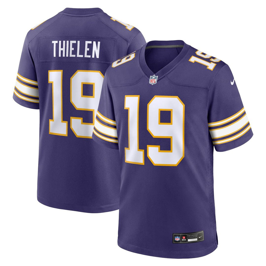 Minnesota Vikings Adam Thielen Nike Alternate Game Player Jersey - Purple