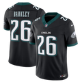 Philadelphia Eagles Saquon Barkley Nike Alternate Vapor F.U.S.E. Stitched Limited Jersey - Black