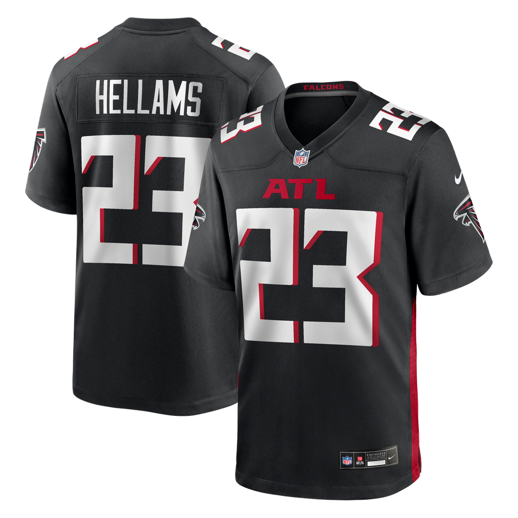 Atlanta Falcons DeMarcco Hellams Nike Team Game Jersey - Black