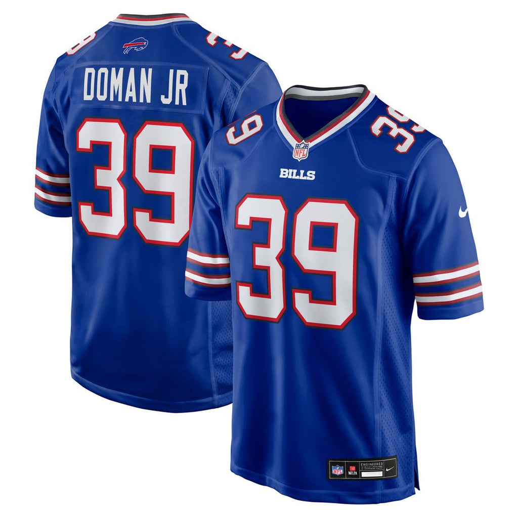 Buffalo Bills Tommy Doman Jr Nike Team Game Jersey - Royal