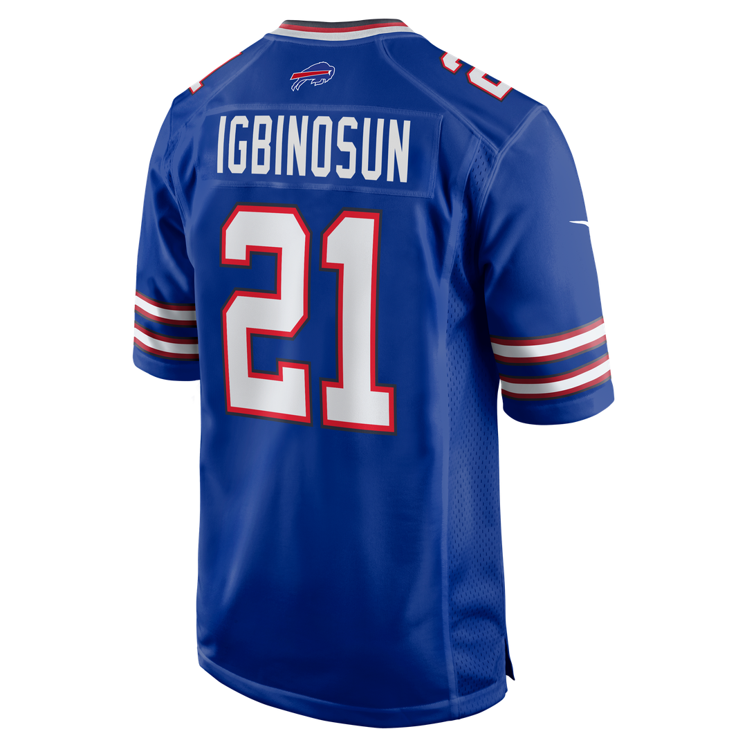 Buffalo Bills Davison Igbinosun Nike Team Game Jersey - Royal
