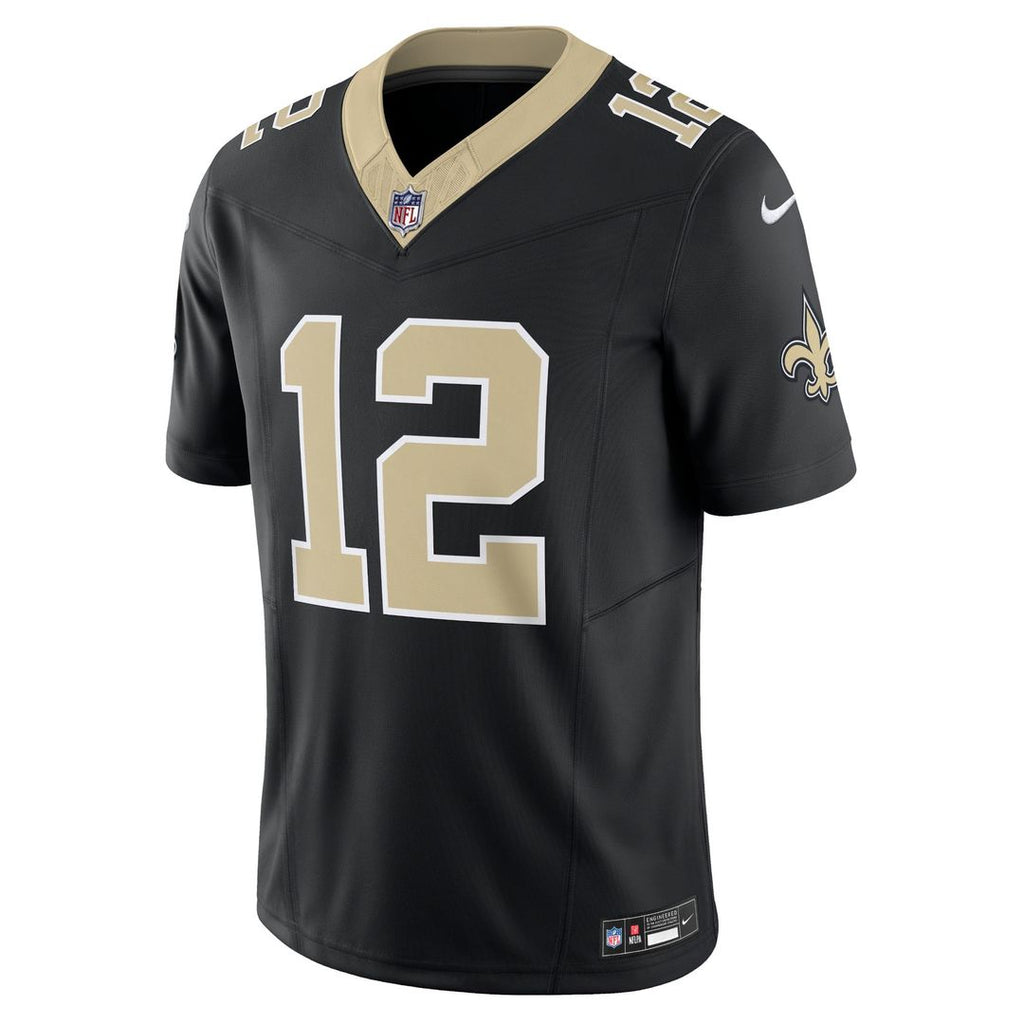 New Orleans Saints Chris Olave Nike Vapor F.U.S.E. Limited Jersey - Black