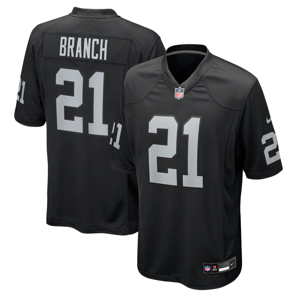 Las Vegas Raiders Cliff Branch Nike Retired Player Game Jersey - Black